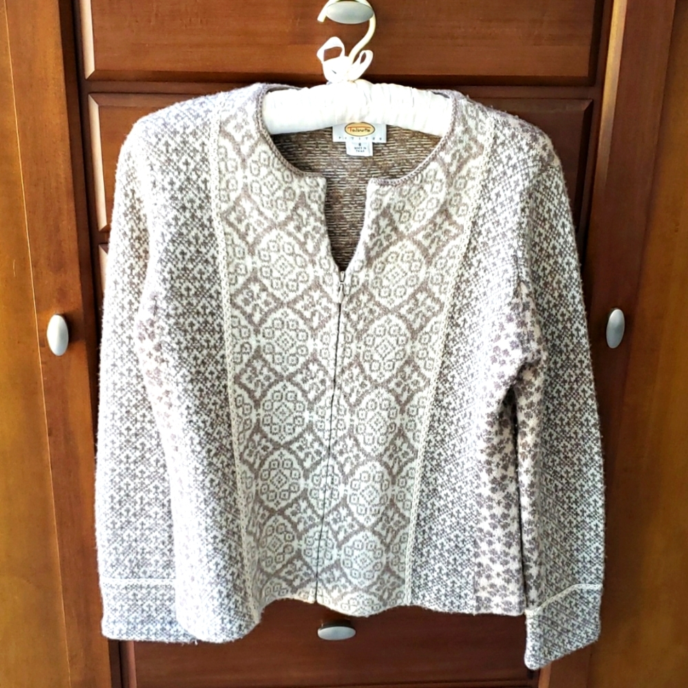 Talbots soft lambswool sweater